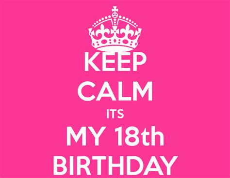 Its My 18th Birthday Quotes Shortquotescc