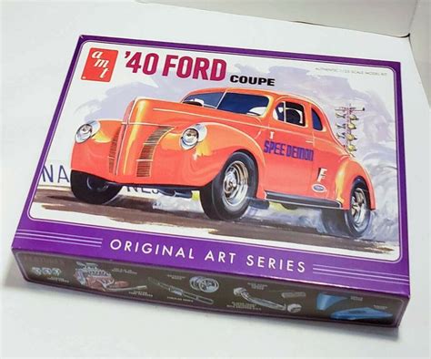 Amt 125 40 Ford Coupe Plastic Model Kit Amt850 12 Free Shipping