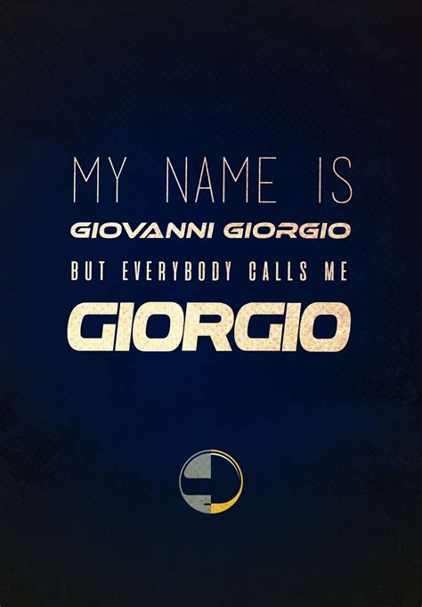 My Name Is Giovanni Giorgio But Everybody Calls Me Giorgio Daft Punk