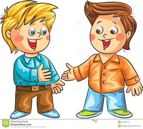 Two Kids Talking Clipart 10 Free Cliparts Download Images On