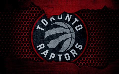 Download Wallpapers Toronto Raptors 4k Logo Nba Basketball Eastern