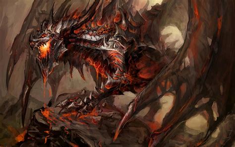 Dark Dragon Wallpaper