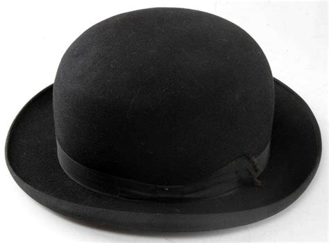 Handsome Vintage 1930s Stetson Felt Bowler Hat With Case Old