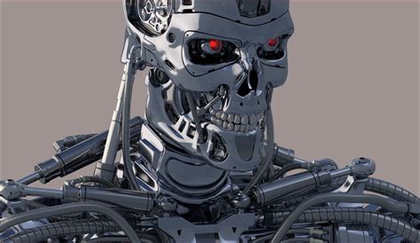 Terminator T800 Salvation Endoskeleton 3d Model Rigged Cgtrader