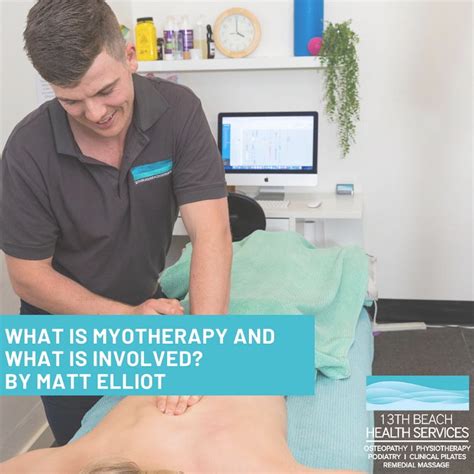 what is myotherapy and what is involved in treatment 13th beach