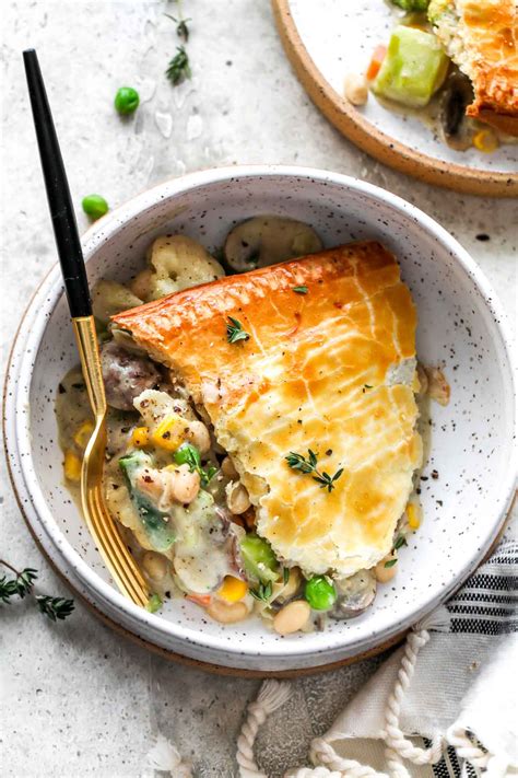 Creamy Vegetable Pot Pie Dishing Out Health