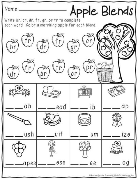 First Grade 1st Grade Phonics Worksheets Learning How To Read