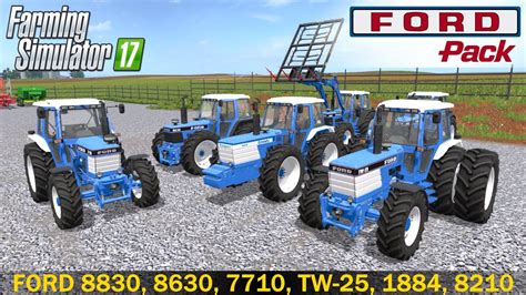 Farming Simulator 17 Ford Tractor Pack 1 Youtube