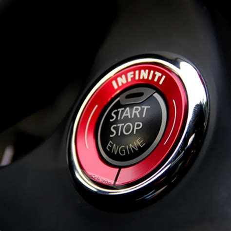 Multiple Colors Engine Start Button Decoration Sticker for Infiniti Car ...