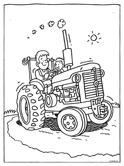 Now john deere tractors coloring pages tractor 12762 unknown. Kleurplaat tractor | Kleurplaten, Boerderij thema, Breien en haken