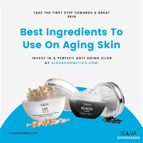 Best Ingredients For Aging Skin Aging Skin Anti Aging Solution