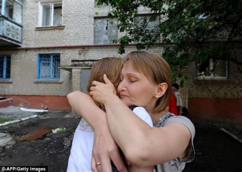 Civilians Among Dozens Killed In Donetsk Ukraine Daily Mail Online