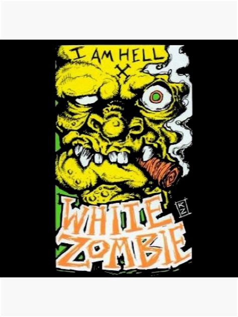 White Zombie Poster For Sale By Neonic964 Redbubble