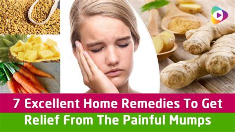 7 Excellent Home Remedies To Get Relief From The Painful Mumps Health