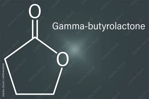gamma butyrolactone gbl solvent molecule used as prodrug form of ghb gamma hydroxybutyric