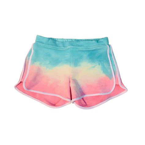 Tractr Girls Watercolor French Terry Dolphin Short ⋆ Gypsy Girl Tween Boutique