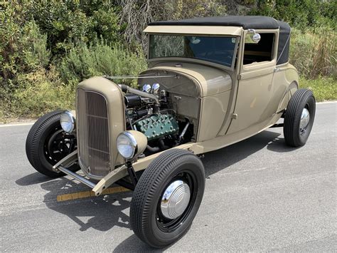 1929 Ford Model A Sport Coupe Hot Rod For Sale On Bat Auctions Sold