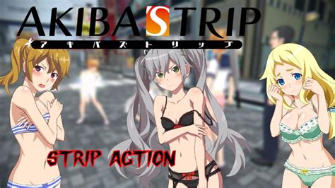 akiba s trip undead ＆ undressed strip action youtube