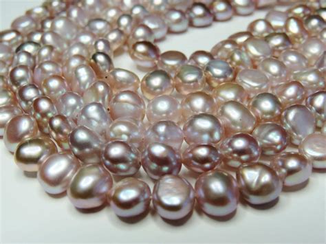 Natural Freshwater Pearls Baroque Pinkpeach 155