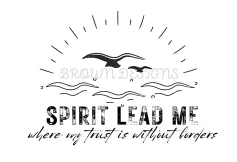 Spirit Lead Me Etsy