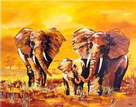 African Animals Paintings