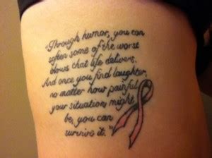 If you think you are a candidate for brca2 or cdkn2a gene testing based on family or personal history, consider talking to your doctor or genetic counselor. 25 Inspirational Breast Cancer Tattoos - Tattoo Me Now