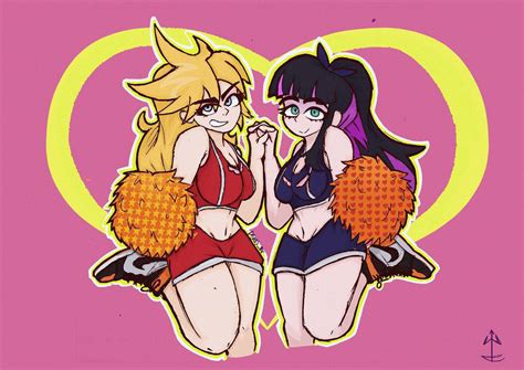 Panty And Stocking Redraw By Da5heis On Deviantart