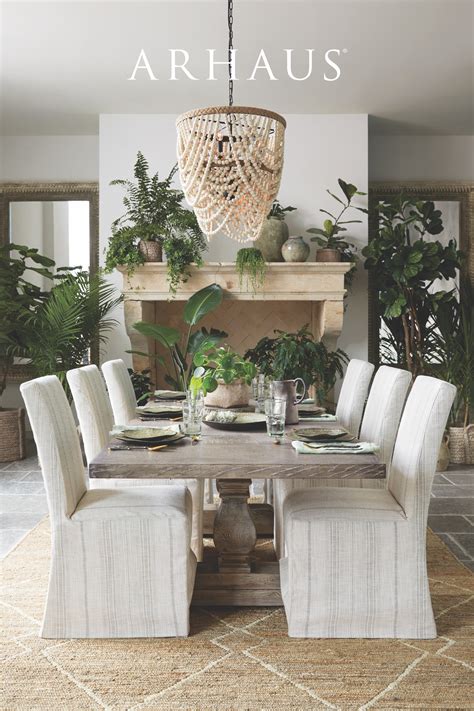 Create A Lush Dining Space | Arhaus Dining Furniture | Dining room