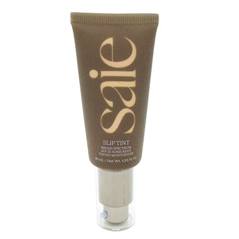 saie slip tint dewy tinted moisturizer spf 35 sunscreen one beauty and personal care