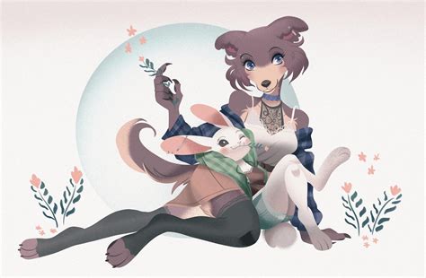 Juno And Haru Jaykittens Beastars Anime Furry Furry Art Furry Drawing