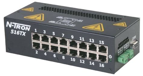 Red Lion N Tron 16 Port Industrial Ethernet Switch 516tx