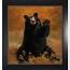 Black Bear With Berries Wall Art Print  223980 At Sportsman
