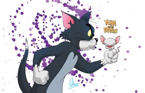 Tom And Jerrypinky And The Brain Crossover Tom And The Brain
