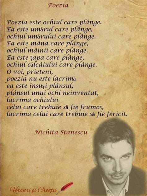 Nichita Stănescu Poezia