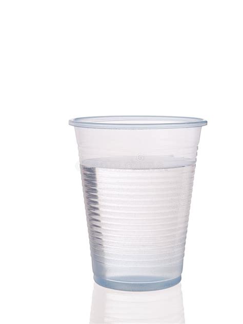 Plastic Cup Of Water Stock Photo Image Of White Clean 32851496