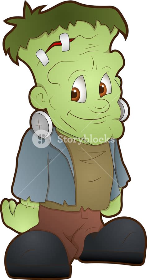 Frankenstein Cartoon Character Royalty Free Stock Image Storyblocks