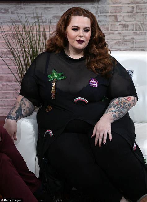 Tess Holliday Nurses Her Baby Babe In Front Of TV Host Ross Mathews