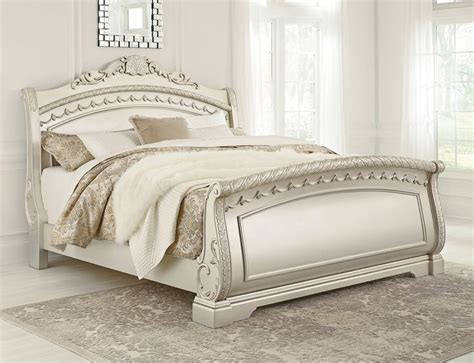 Each inch of this bed is exquisite. Cassimore Sleigh Bed | Queen sleigh bed, Sleigh bedroom ...