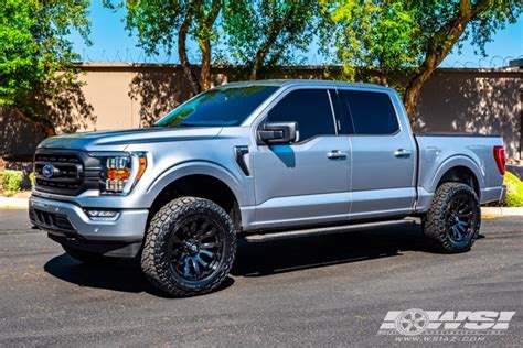 2021 Ford F 150 With 20 Fuel Blitz D675 In Gloss Black Wheels Wheel