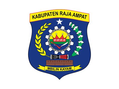 Logo Kabupaten Raja Ampat Vector Cdr And Png Hd Gudril Logo Tempat
