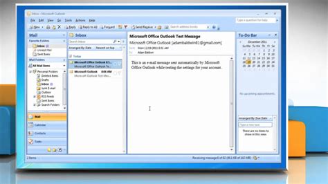 The user account that you are currently signed in does not appear under list of accounts. How to setup multiple Email accounts in Outlook 2007 on a ...