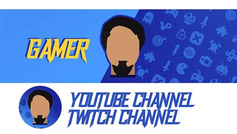 Build Me A Gaming Profile Logobanner For Twitch And Youtube