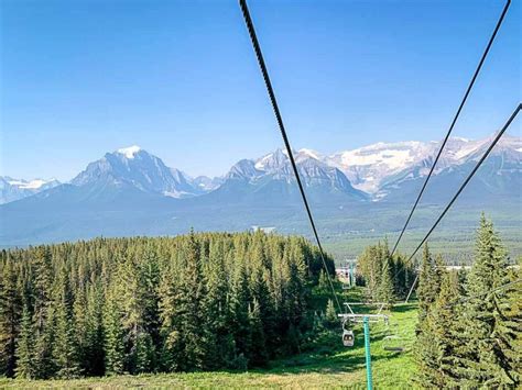 Experience The Lake Louise Summer Gondola Travel Banff Canada