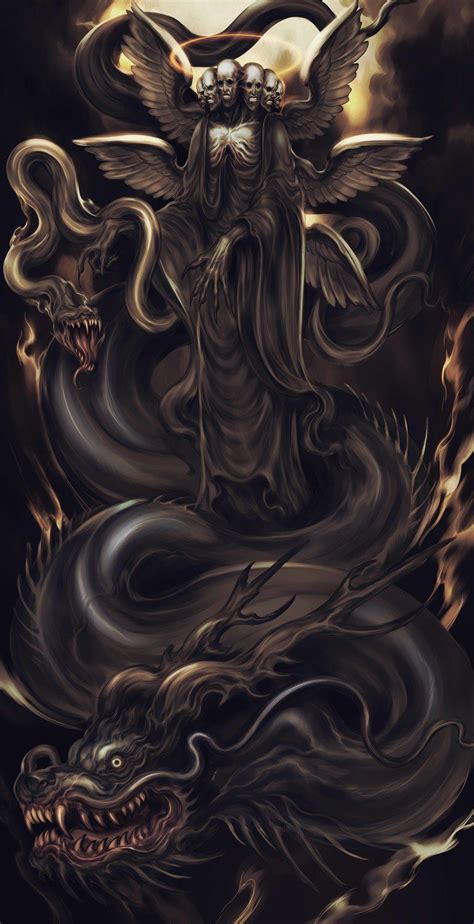Artstation Astaroth Monster Concept Art Demon Art Dark Fantasy Art