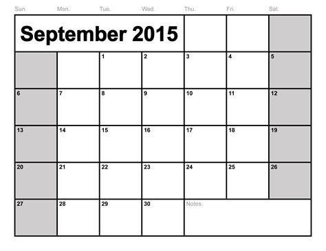 get september 2015 printable calendar landscape a4 portrait