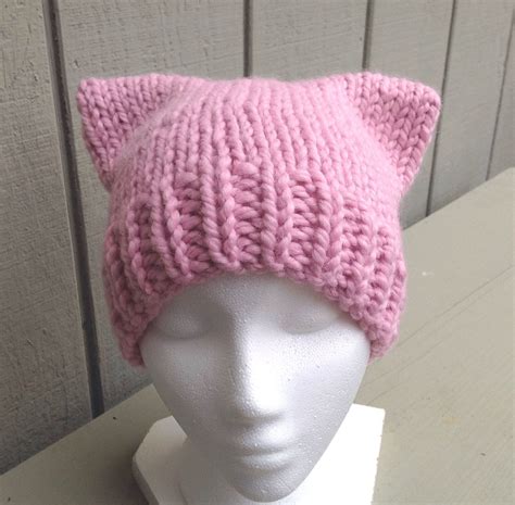 Pussycat Hat Pussyhat Pussy Hat Project Pink Cat Hat