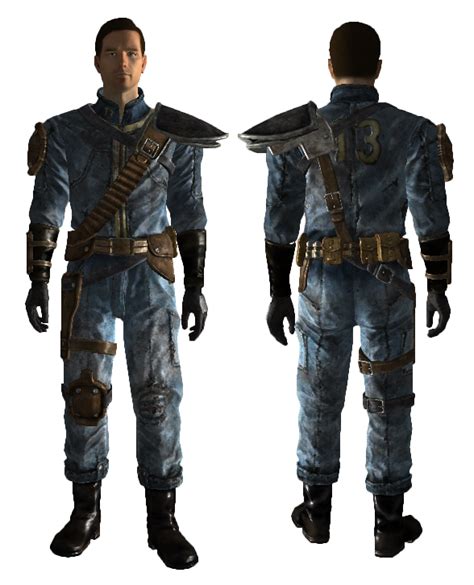 Armored Vault 13 Jumpsuit The Vault Fallout Wiki Everything You