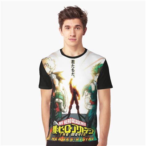 'you do not follow me because i am the strongest. "My Hero Academia The Movie Heroes Rising" T-shirt by ...