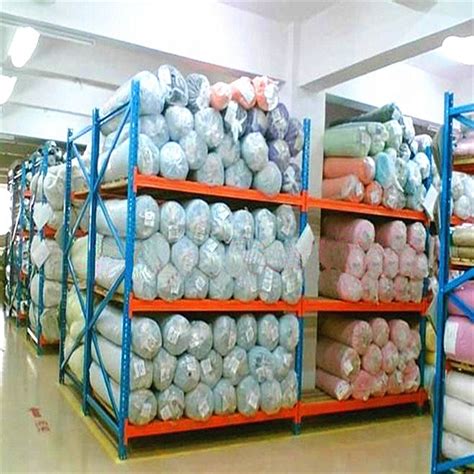 Textile Industrial Warehouse Stacking Storage Rack Fabric Rolls