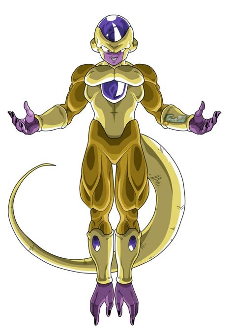 Golden Freezer Universo 7 Personajes De Dragon Ball Goku Dibujo A